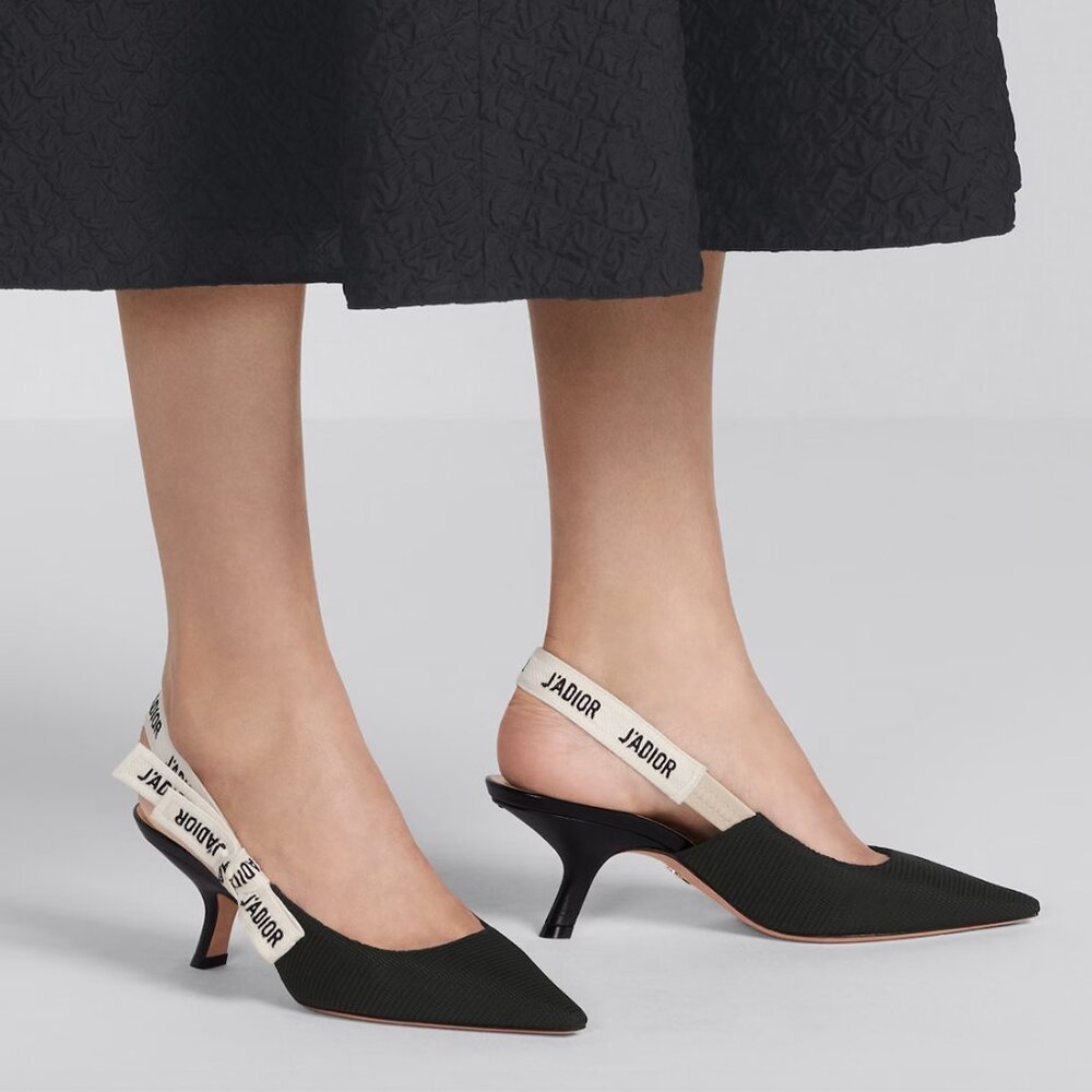 Dior J'Adior Slingback Pump on Black Size 40